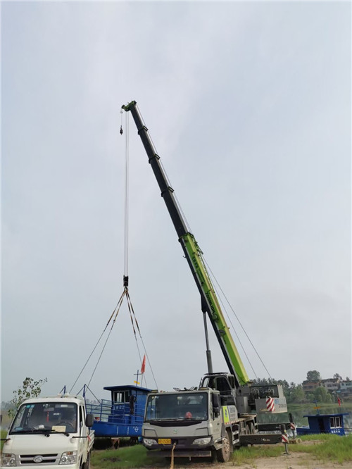 石林桥梁建设吊装案例